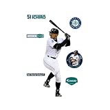 Fathead Ichiro Suzuki Seattle Mariners Wall Decal