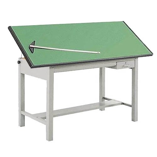 drafting table green mat