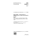ISO 10304-2:1995, Water quality - Determination of dissolved anions by liquid chromatography of ions - Part 2: Determination of bromide, chloride, nitrate, ... orthophosphate and sulfate in waste water