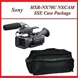 Sony HXR-NX70U NXCAM Compact Camcorder with 1920 x 1080 60/24p Full HD, 96GB Flash Memory With SSE Case Package