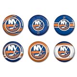 New York Islanders 6 Button Set