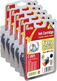 Inkrite Compatible Canon Inkjet/Print Cartridge - PGI-5BK (Black) - WITH CHIP - Dolphin - 5 PACK