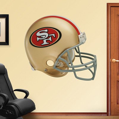 Fathead San Francisco 49ers Helmet Wall Graphic