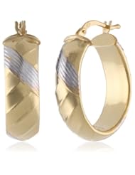 Greg Anthony Yellow Hoop Earrings