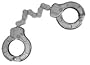 Master Lock 8299DPS Street Cuffs, Steel