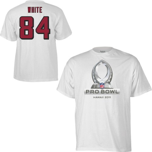 Reebok Atlanta Falcons Roddy White 2011 Pro Bowl Name & Number T-Shirt Extra Large