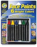 CRAFTY DAB JUMBO CRAYON FACE 6 PK