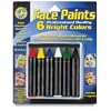 Face Paint Crayons-Bright 6Pc Jumbo Crayons