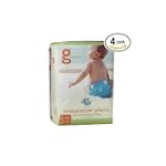 gDiapers Biodegradable Diapers Refills, Medium/Large, 32 Count Bags (Pack of 4)