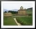 Romanesque Church of Eunate, Pilgrims Burial Place, Dating from 12th Century, Navarre Architecture Framed Art Poster Print by Ken Gillham, 39x31