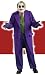 Men's Deluxe The Dark Knight Joker Costume, Black/Purple, Standard
