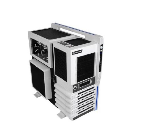 Thermaltake Level 10 GT Snow Edition Midi-Tower PC-Geh&auml;use (E-ATX, 1x e-SATA, 2x USB 3.0) wei&szlig;