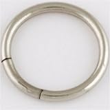 Stainless Steel Segment Ring: 16g 3/8