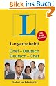 Langenscheidt Chef - Deutsch / Deutsch - Chef: Klartext am Arbeitsplatz