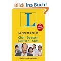 Langenscheidt Chef - Deutsch / Deutsch - Chef: Klartext am Arbeitsplatz