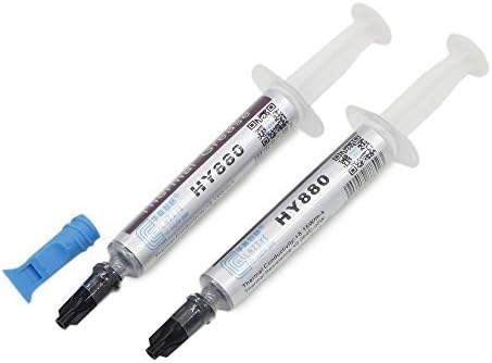 2 Tube/pack 5.15W/mk Nanometer Silicone Thermal Grease Compound Paste For CPU GUP IC High Power LED