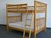 Bunk Bed Full over Full Mission style in Honey