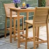 Oxford DM28TA Dartmoor 28 Inch Square Bar Table