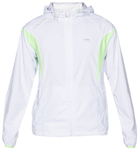 Li Ning Herren Running Jacke, wei&szlig;, XL, 85107 Preisvergleich