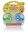 Nuby 2-Pack Prism Orthodontic Pacifiers, 12 Months