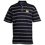Tommy Hilfiger Michigan Wolverines Navy Blue Challenge Polo