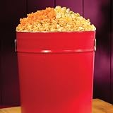 Popcorn Tin - Solid Red