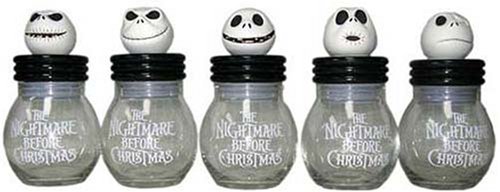 Nightmare Before Christmas Jack Head Glass Storage Jars