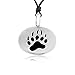 Dan's Jewelers Classic Bear Claw Necklace Pendant, Fine Pewter Jewelry