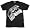 Creature Crypt Guys T-shirt in Black by Famous Stars and Straps - Ships in ''24'' Hours!, Size: Small