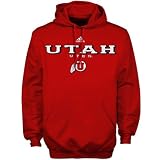 adidas Utah Utes Crimson True Basic Hoody Sweatshirt