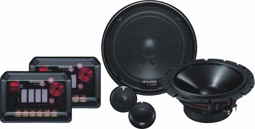 Kenwood 6 3/4" Component Speaker System Kfc-x1710p 220w