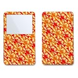 Skully Orange Design iPod classic 80GB/ 120GB Protector Skin Decal Sticker