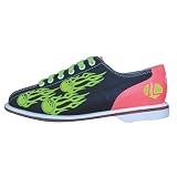 Linds Womens Flame Glow Rental Bowling Shoes(11)