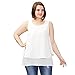TM Plus Size Casual Loose Fit Tunic Dressy Clubbing Tank Tops for Women Workout