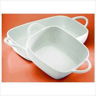 Pillivuyt Eden Lasagne Baker Rectangular, 14.75 x 9.75 Inches, 4.5 Quart Capacity