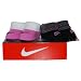 Nike Booties Girl Pink and Black Baby Infant 3-6 Months NEW Pattern Black and Pink Sock 2 PCS One Set New (001777)