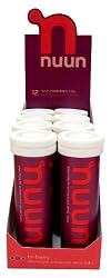 Nuun Active Hydration Tri-berry, 12-Count Tubes (Pack of 8)