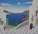 AGEAN COVE - Thomas McKnight Hand Signed and Numbered Limited Edition Silkscreen, Unframed