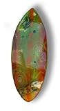 Zap Wedge (large) w/ art