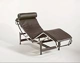 IMAGE OF ITALMODERN Corbusier Lounge; Black Leather