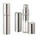 ReNext Silver Refillable Travel Size Perfume Bottle Spray, 10ml, 41oz.