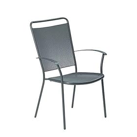 Oasi Set of 4 High-Back Arm Chairs- Aurora by Oasi