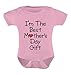 TeeStars - I'm The Best Mother's Day Gift - Cute Bodysuit Unisex Baby Onesie