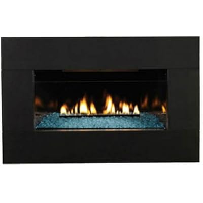 Decorative Metal Surround DF25M4BL - Matte Black
