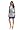 Donna Morgan Women's Elbow Sleeve Printed Sheath Dress, Marina Mist Multi/Purple Iris, 4