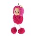 Gino Magenta Knitting Hat Kid Toy Mobile Cell Phone Charm Strap