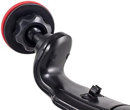 Magnetic Car Mount - Waloo Magnetic Suction Cup Car Dock (Black)