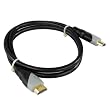 3ft High Speed HDMI Male to Male Cable - Version 1.4- Gold-plated Connector Plug Contacts- 1080p - Blu-Ray - PS3