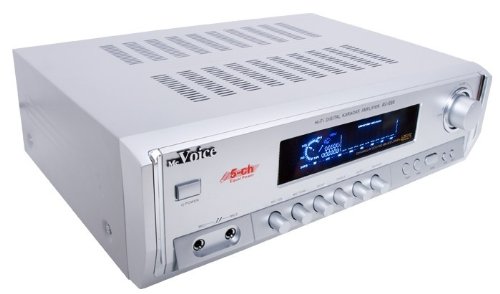  5-Kanal Hifi Heimkino Verstärker AV-698 silber