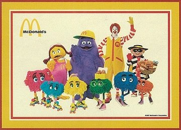 108ピース McDonald's Characters 108-316